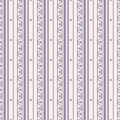 Purple abstract retro pattern, seamless vector repeat