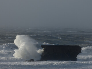 tempête fort de l'heurt Le Portel