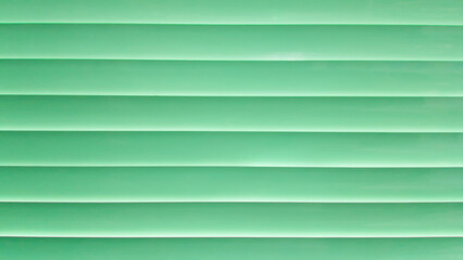 Obraz premium Window Shades Green metal surface