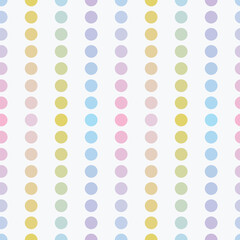 Colorful pastel geometric vector pattern, cute repeat background