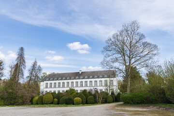 Abbey of Herkenrode and grounds in Hasselt Limburg region in Belgium