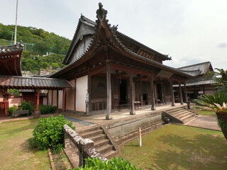 興福寺の境内、長崎