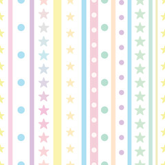 Cute colorful abstract vector pattern for children, seamless repeat