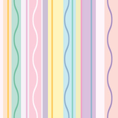 Abstract colorful vector repeat pattern