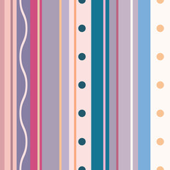 Abstract colorful vector repeat pattern