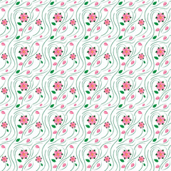 beautiful seamless pattern with multicolored colors and lines