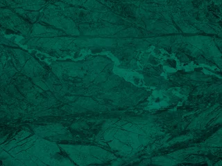 Poster Emerald green marble texture. Abstract background with veins. Natural stone pattern.  © ~ LENA BUKOVSKY ~