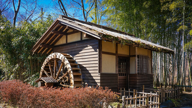 水車小屋と日本庭園」の写真素材 | 480件の無料イラスト画像 | Adobe Stock