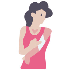 apply lotion flat icon