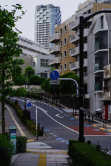 東京港区赤坂7丁目の風景