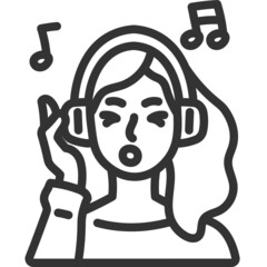 listening line icon