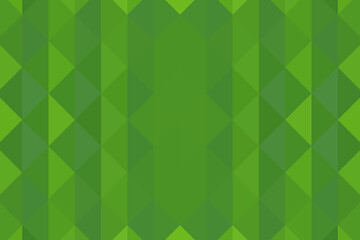 Abstract geometric background. Triangular pixelation. Mosaic, green gradient.