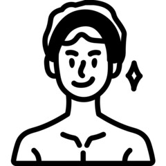 fresh solid line icon