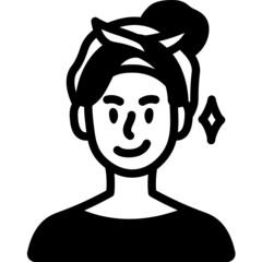 fresh solid line icon