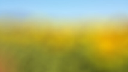 Soft flowing plot background with blue gradient. Abstract yellow and light green. Used for illustration. and public relations in all professions