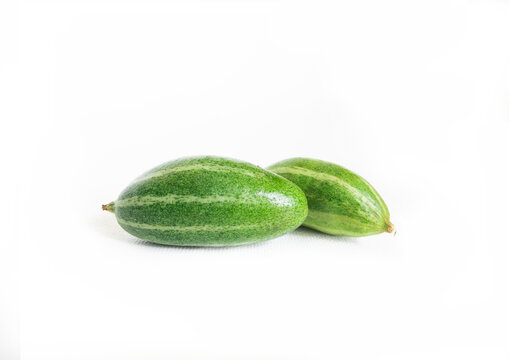 pointed gourd isolated on white background