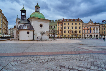 Church of St. Adalbert, Square in Krakow