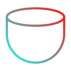 Fototapeta premium glass icon