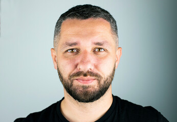 Obraz premium man with a happy face