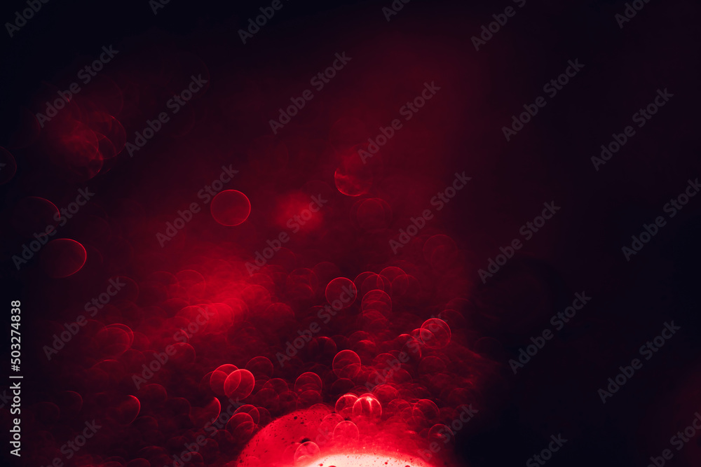 Poster abstraction multi colored water drop. background pattern for design.