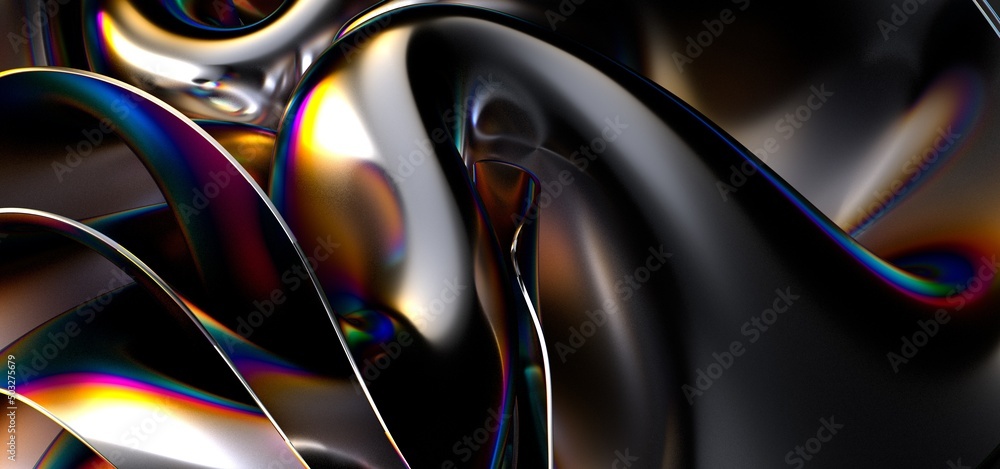 Aufkleber abstract geometric backgrounds full color