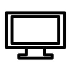 lcd tv monitor icon