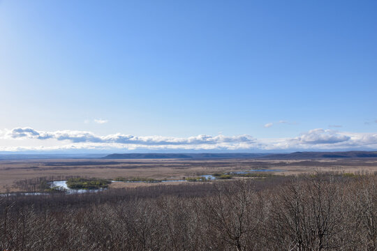 細岡展望台から見た釧路湿原