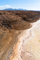 Volcanic Landscape in Fuerteventura