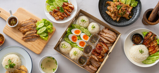 Thai Food Mixed Dishes - อาหารไทย