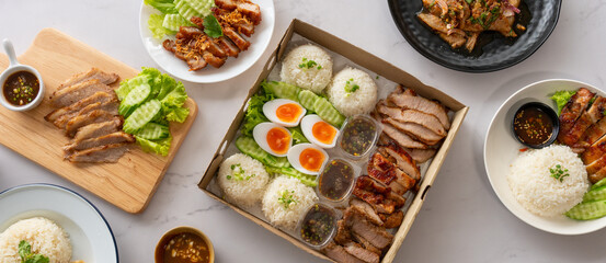 Thai Food Mixed Dishes - อาหารไทย