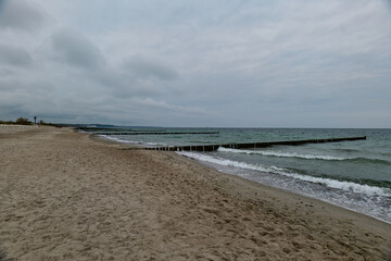 Fototapeta na wymiar Beach and Baltic Sea