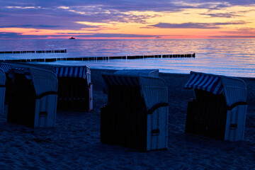 Sunset at the beach