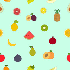 fruit seamless pattern