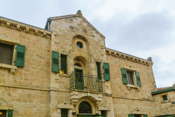 Historic Tabor House, built 1882, in Jerusalem