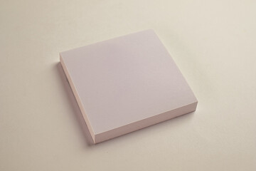 Purple Stack Sticky note on white background.