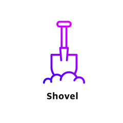 icon Purple gradient color for food and sweets