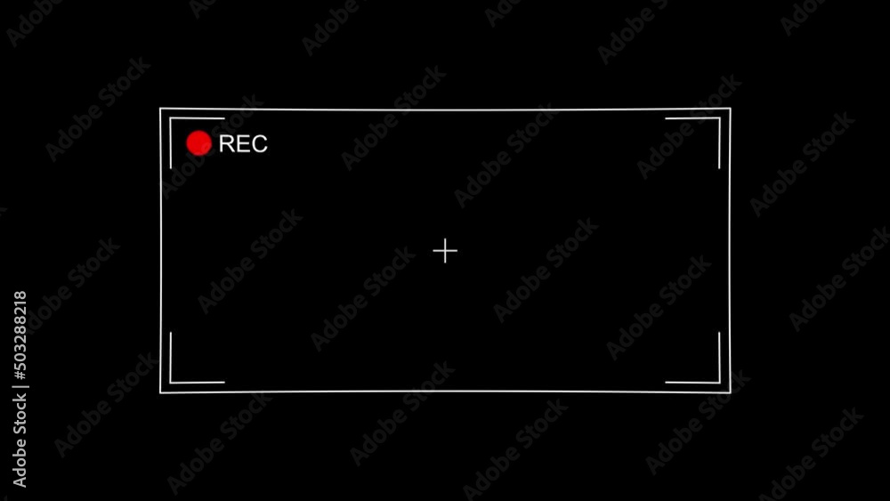 Poster color picture of screen cameras on a black background. display the camera while recording a video. d
