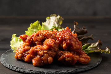 ヤンニョムチキン　ヤンニョンチキン