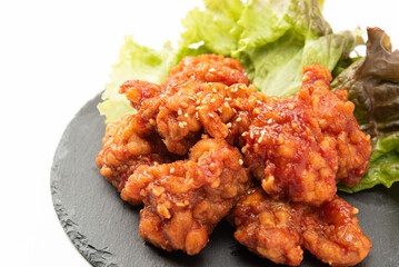 ヤンニョムチキン　ヤンニョンチキン