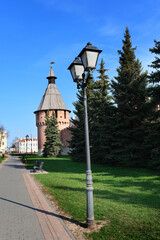 CORNER TOWER OF THE FORTRESS OF THE 16TH CENTURY IN THE CITY OF TULA