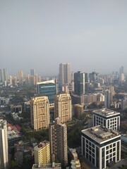 Indian, Mumbai metro city- MARCH 15, 2022 Mumbai city Image of architecture design