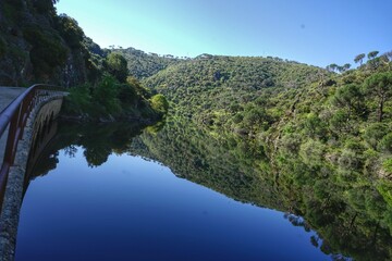 mountain river landscape