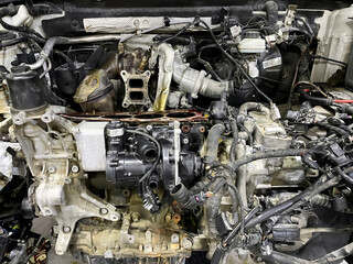 Mechanism Inside the car engine
