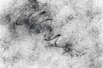 Grunge Black and White Distress Texture.Dust Overlay Distress Grain ,Simply Place illustration over any Object to Create grungy Effect._