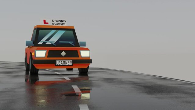 Learner Drivers L Plates, Learning to Drive in the United Kingdom
