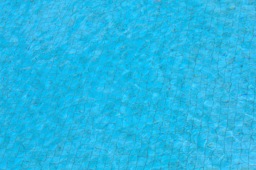 The water on swimming pool for background and texture