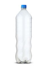 empty plastic drink bottle