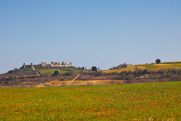 Monteriggioni, borgo fortificato. Siena