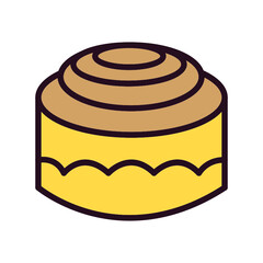 Cinnamon Roll Icon