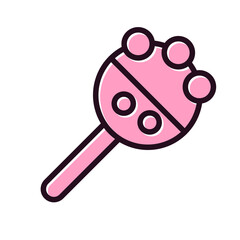 Inclined Candy Icon